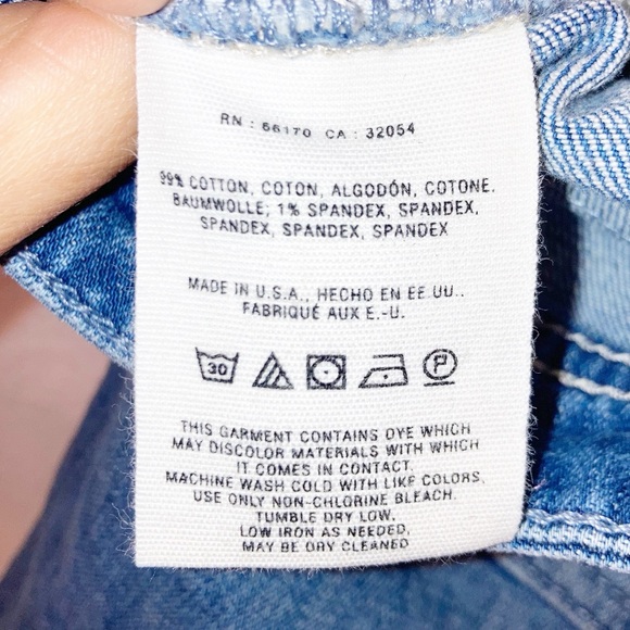 ANTHROPOLOGIE x PILCRO Denim 5.5” inseam shorts mildly distressed SZ: 28 - Picture 5 of 11